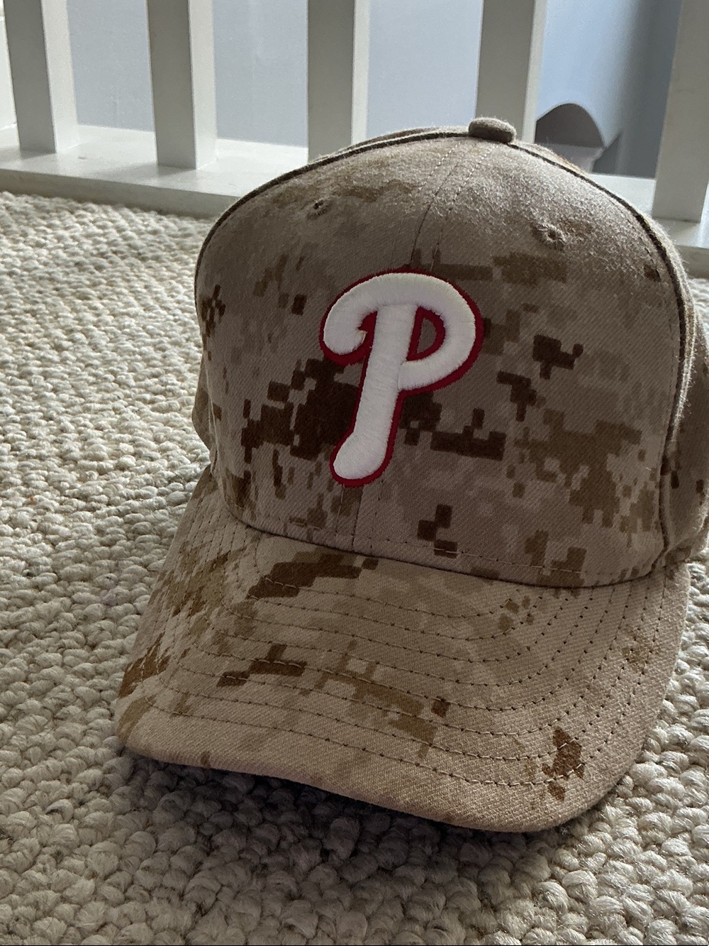 Phillies military marine camo salute to service hat new era